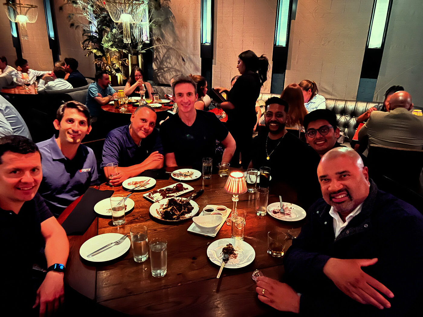 Founders celebrating together