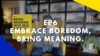 EP6: How to Bring More Meaning